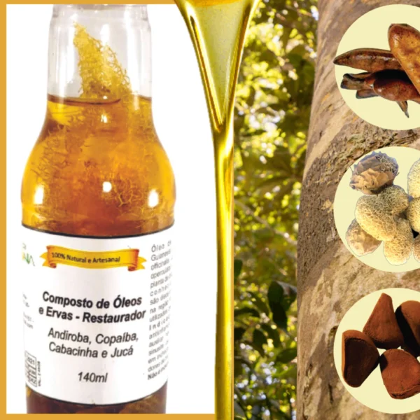 Óleo de Andiroba - Produto Original da Amazônia 100% Puro / 10ml - Imagem 4
