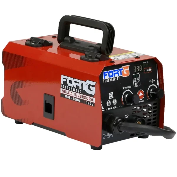 Máquina de Solda Inversora MIG Sem Gás 100A 110V FORTGPRO-FG4005W - Imagem 3