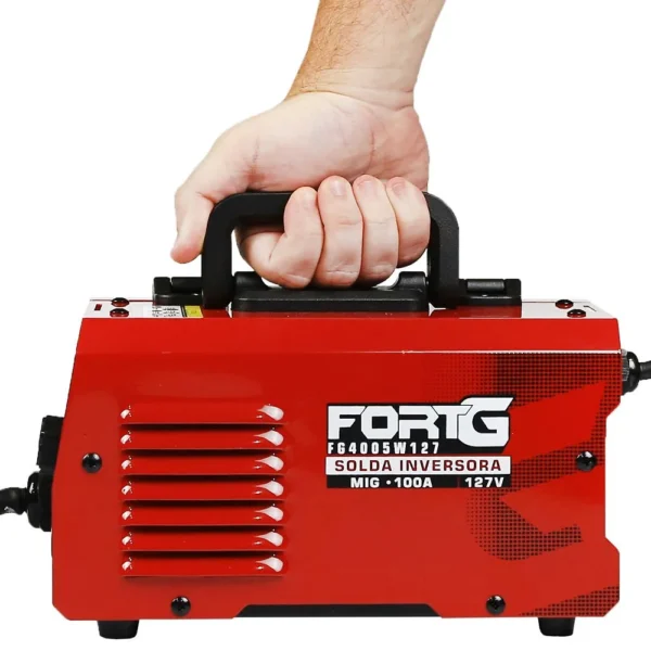 Máquina de Solda Inversora MIG Sem Gás 100A 110V FORTGPRO-FG4005W - Imagem 6