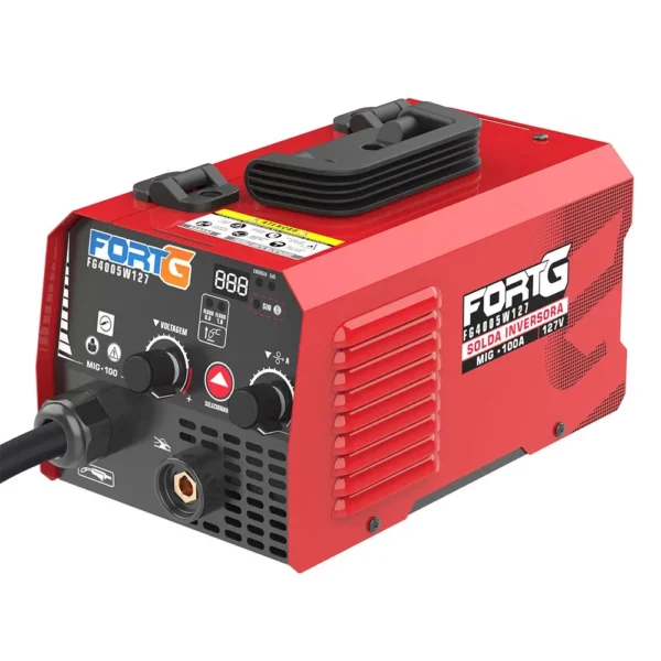 Máquina de Solda Inversora MIG Sem Gás 100A 110V FORTGPRO-FG4005W - Imagem 5