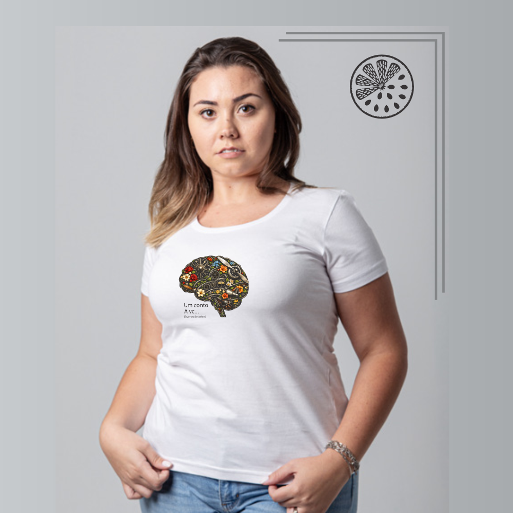 Camiseta - Edição especial de lançamento - Um conto A vc... Dezenas de sonhos! - Imagem 6