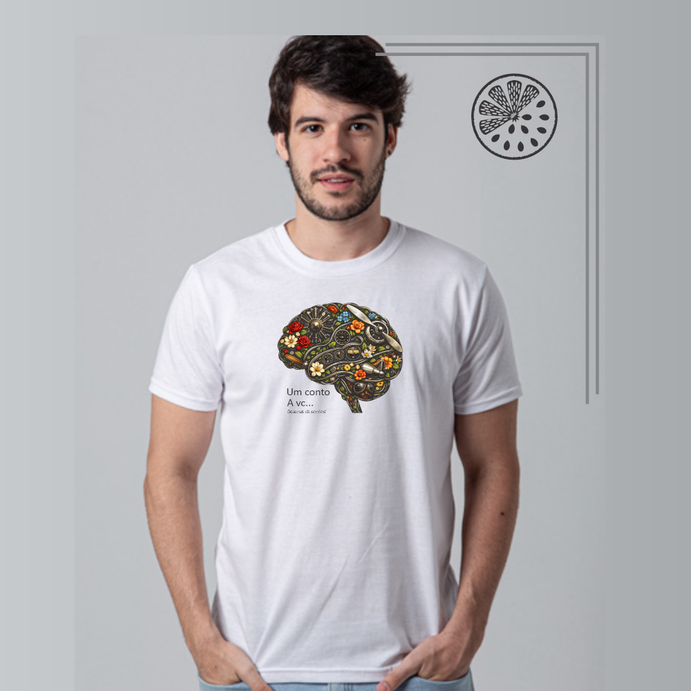 Camiseta - Edição especial de lançamento - Um conto A vc... Dezenas de sonhos! - Imagem 3