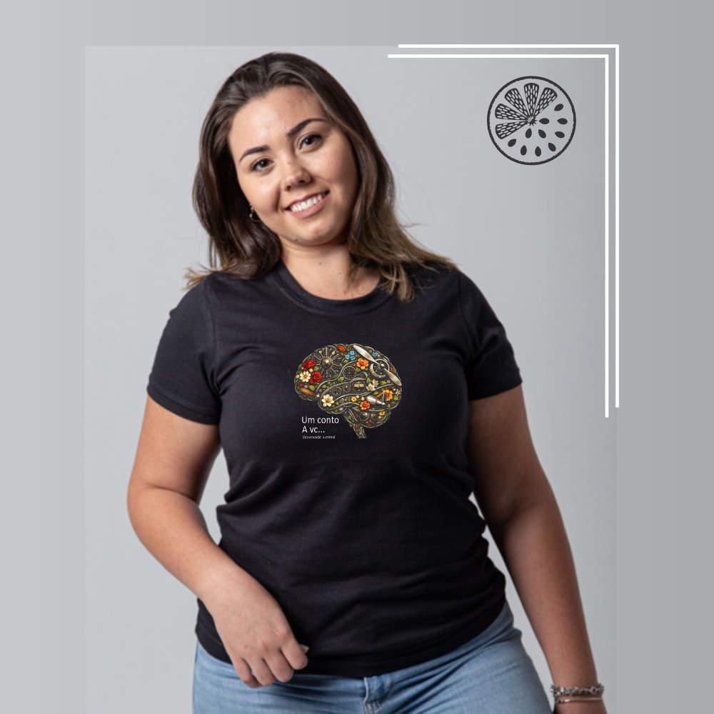 Camiseta - Edição especial de lançamento - Um conto A vc... Dezenas de sonhos! - Imagem 7