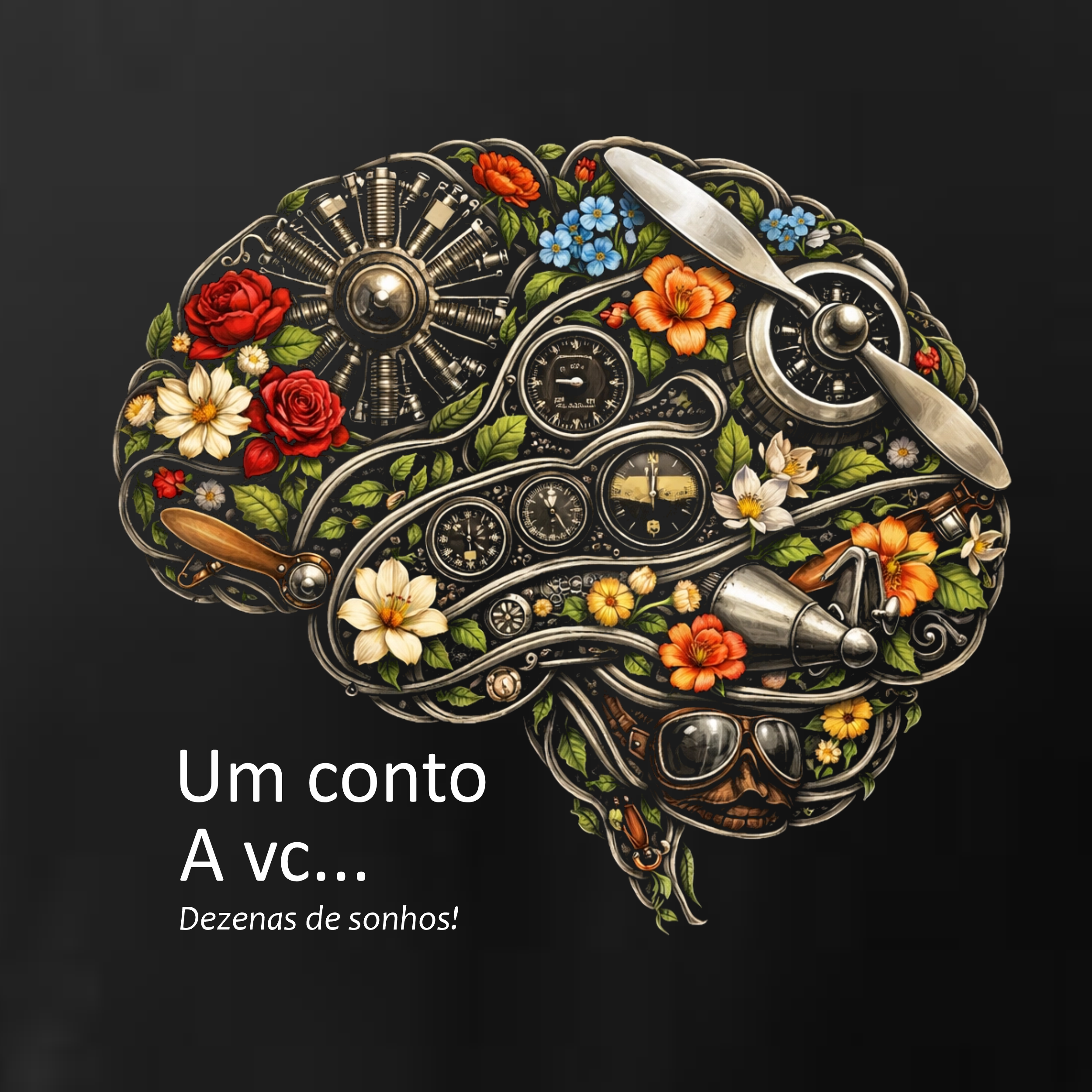Camiseta - Edição especial de lançamento - Um conto A vc... Dezenas de sonhos! - Imagem 2