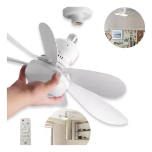 Lâmpada Ventilador de Teto E27